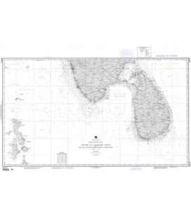 DM 63010 Cochin to Calimere Pt, with Sri Lanka and the northern portion of the