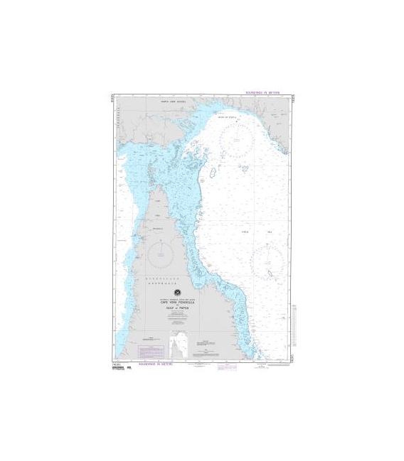 DM 74005 Cape York Peninsula to Gulf of Papua (Papua New Guinea)