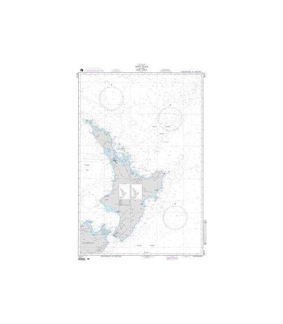 DM 76015 North Island including Cook Strait (New Zealand)