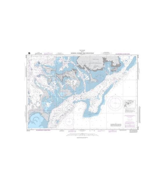 DM 81151 Arangel Channel and Koror Road (Palau Islands)