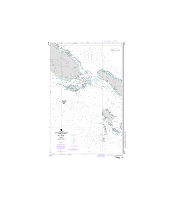 DM 82253 Bougainville Island to Ghizo Island