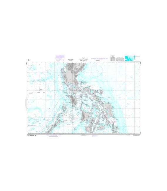 DM 91005 Philippines-Central Part (BATHYMETRIC CHART)
