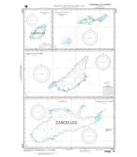 DM 93061 Reefs in the South China Sea Plans: B. Thitu Island and Reefs and Subi Reef (Sumi Syo)