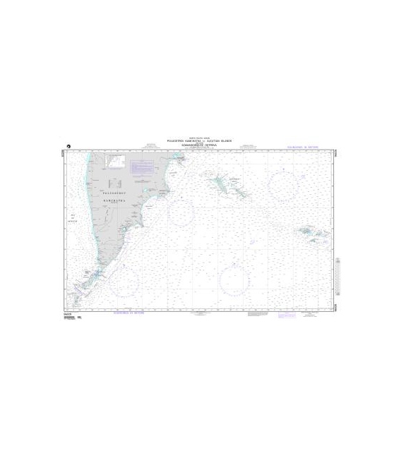 DM 96028 Poluostrov Kamchatka to Aleutian Islands including Komandorskiye Ostrova