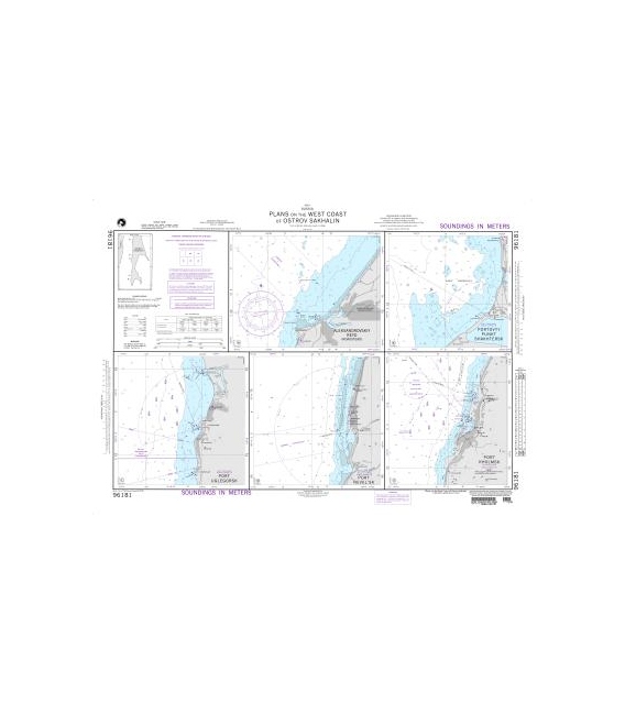 DM 96181 Plans on the West Coast of Ostrov Sakhalin A. Aleksandrovskiy Reyd