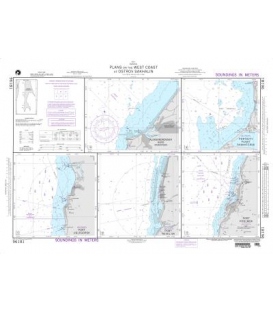DM 96181 Plans on the West Coast of Ostrov Sakhalin A. Aleksandrovskiy Reyd