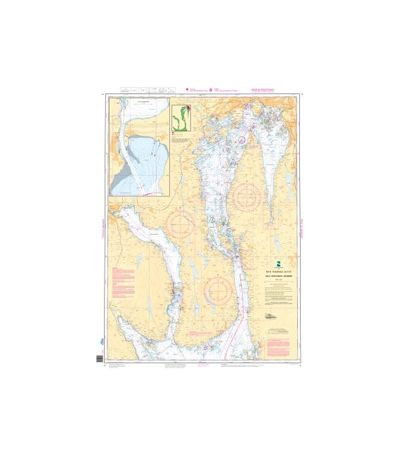 Norwegian Nautical Chart 4 Oslo - Rodtangen - Drammen