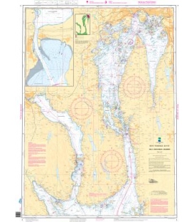 Norwegian Nautical Chart 4 Oslo - Rødtangen - Drammen