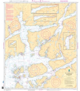 Norwegian Nautical Chart 15 Ryfylkefjordane. Sjernaroyane - Sauda