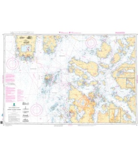 Norwegian Nautical Chart 16 Tananger - Stavanger - Skudenes