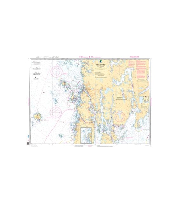 Norwegian Nautical Chart 17 Karmsundet - Ryvarden - Skjoldafjorden