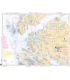 Norwegian Nautical Chart 24 Fensfjorden - Sognesjoen