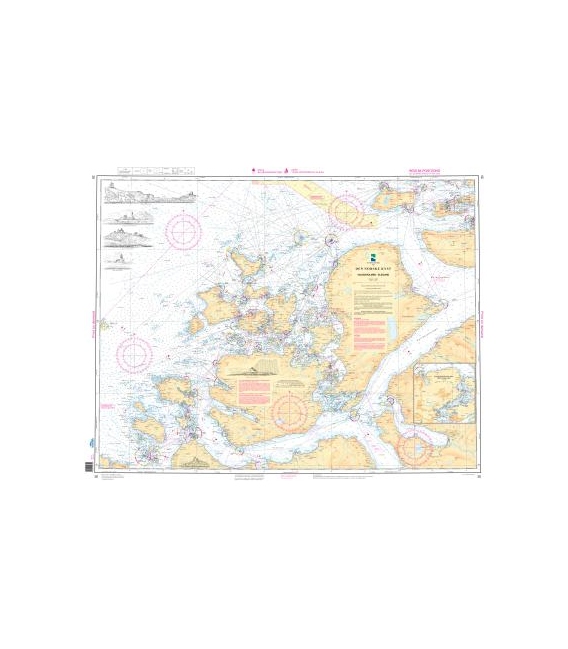 Norwegian Nautical Chart 30 Haugsholmen - Alesund