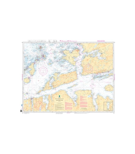 Norwegian Nautical Chart 33 Haroyfjorden - Molde