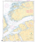 Norwegian Nautical Chart 37 Tyrhaug - Trondheimsleia