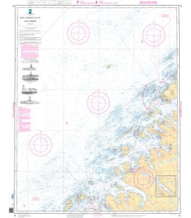 Norwegian Nautical Chart 45 Roan - Grunnan