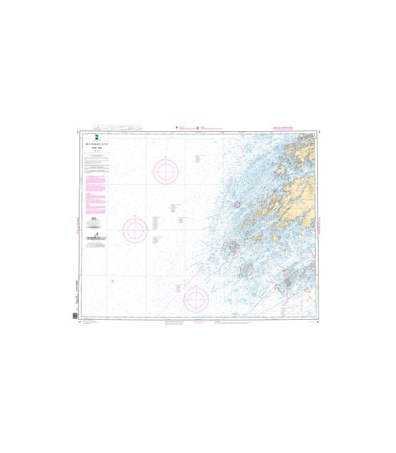 Norwegian Nautical Chart 49 Ytter-Vikna