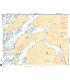 Norwegian Nautical Chart 57 Vefsen- og Leirfjorden