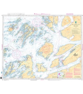 Norwegian Nautical Chart 59 Donna - Luroya