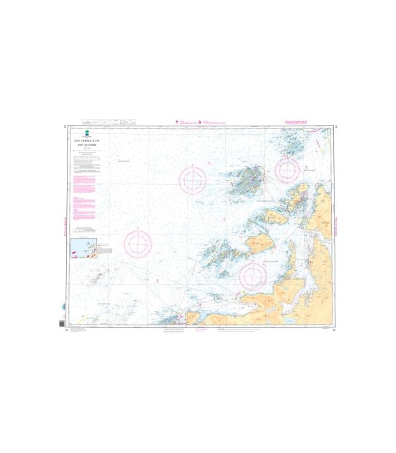 Norwegian Nautical Chart 64 Stott - Saltfjorden