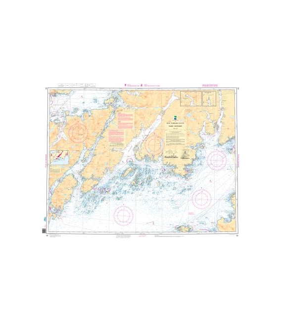 Norwegian Nautical Chart 69 Tranoy - Raftsundet