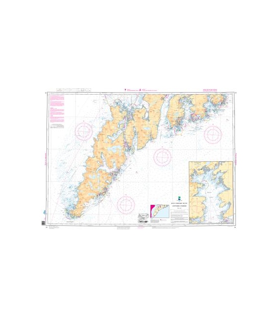 Norwegian Nautical Chart 72 Lofotodden - Stamsund