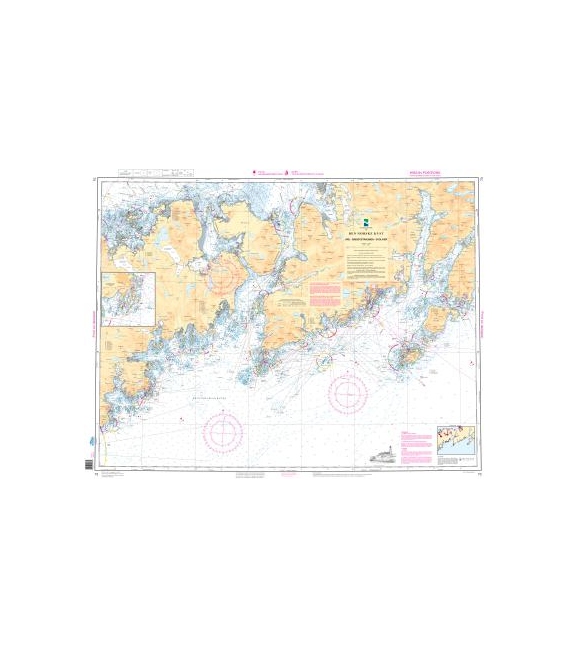Norwegian Nautical Chart 73 Ure - Gimsoystraumen - Svolv¾r