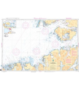 Norwegian Nautical Chart 75 Eggum - Gimsoy - Gaukv¾roya - Stokmarknes
