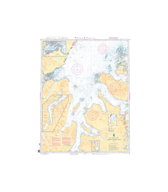 Norwegian Nautical Chart 79 Risoysundet - Kv¾fjorden - Harstad