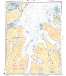 Norwegian Nautical Chart 79 Risoysundet - Kv¾fjorden - Harstad