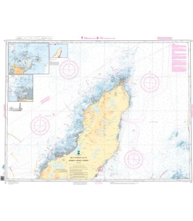 Norwegian Nautical Chart 81 Nordmela - Andenes - Dverberg