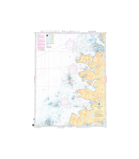 Norwegian Nautical Chart 82 Andfjorden