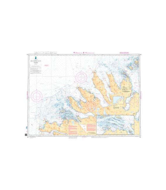 Norwegian Nautical Chart 85 Ytre Senja