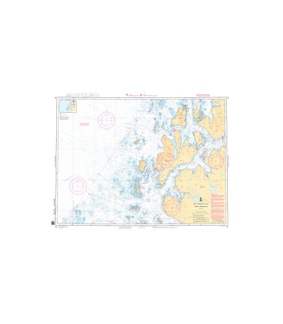 Norwegian Nautical Chart 88 Lyngoya - Nordkvaloya