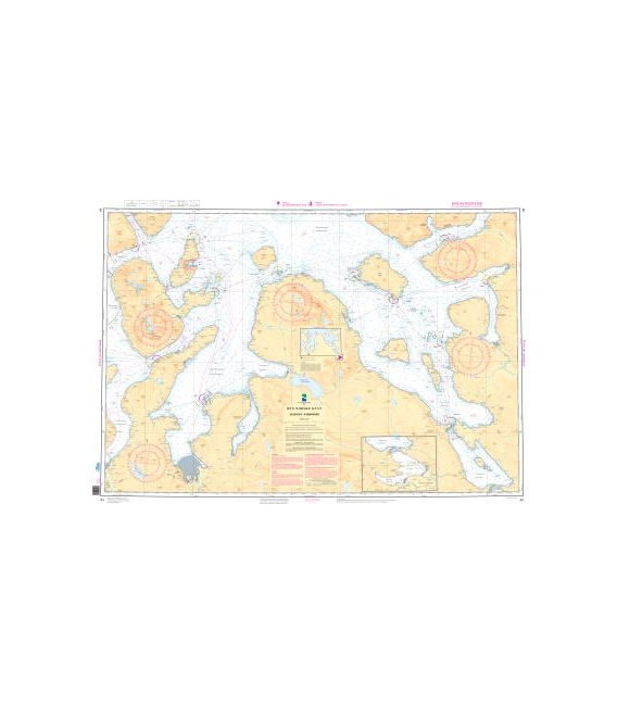 Norwegian Nautical Chart 94 Skjervoy - Kv¾nangen