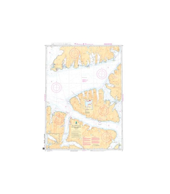 Norwegian Nautical Chart 97 Soroysundet - Stjernsundet - Rognsundet