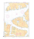 Norwegian Nautical Chart 97 Soroysundet - Stjernsundet - Rognsundet