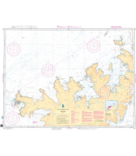 Norwegian Nautical Chart 100 Ytre Soroya
