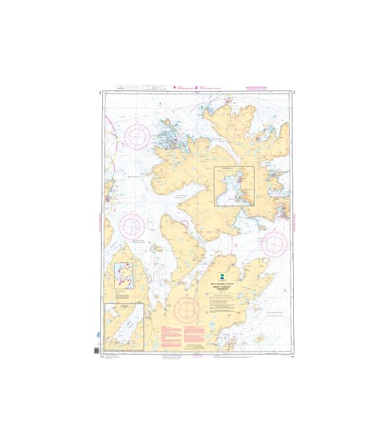 Norwegian Nautical Chart 103 Masoya - Nordkapp - Honningsvag