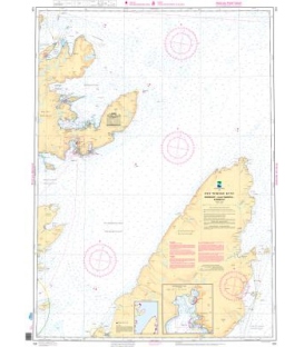 Norwegian Nautical Chart 104 Nordkapp - Lille-Tamsoya - Sv¾rholt