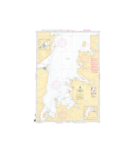 Norwegian Nautical Chart 107 LaksefjordenÊKunes - Tommervik - Maroya