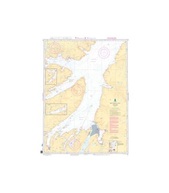Norwegian Nautical Chart 110 Tanafjorden
