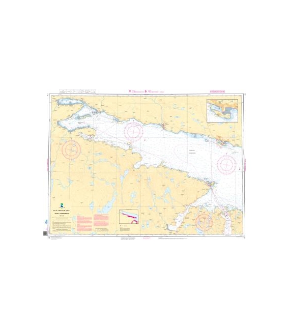 Norwegian Nautical Chart 115 Vadso - Varangerbotn