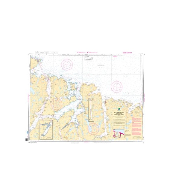 Norwegian Nautical Chart 116 Sor-VarangerÊBugoynes - Grense Jakobselv