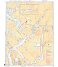 Norwegian Nautical Chart 119 Osterfjorden og Sørfjorden
