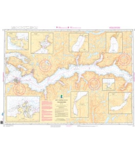 Norwegian Nautical Chart 121 Ytre Sognefjorden