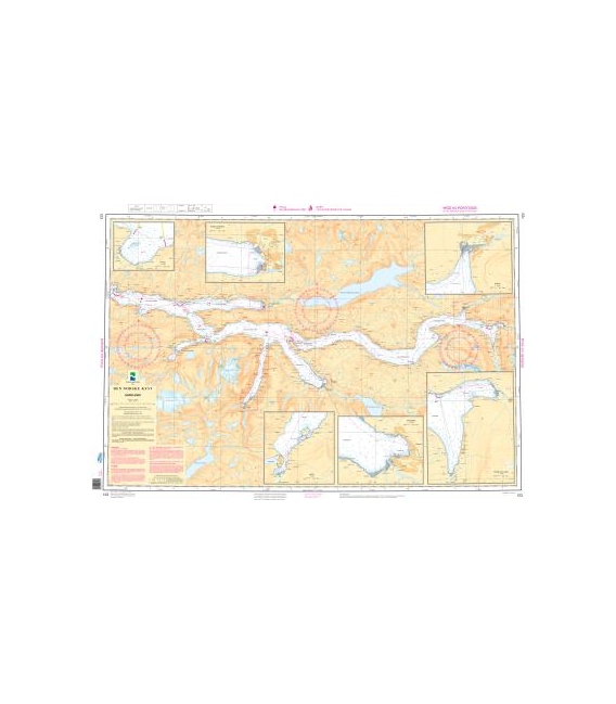 Norwegian Nautical Chart 123 Nordfjord