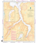 Norwegian Nautical Chart 124 Aurlands- og Nærøyfjorden