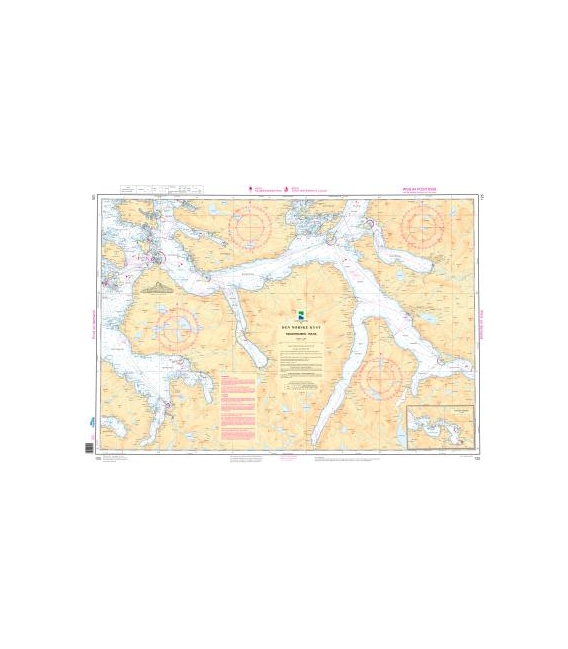 Norwegian Nautical Chart 125 Haugsholmen - Volda