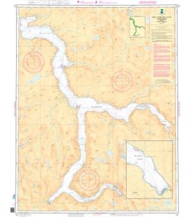 Norwegian Nautical Chart 127 Storfjorden. Indre del, Sjøholt - Geiranger